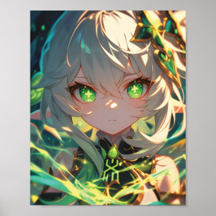 Poster Nahida - Impacto de Genshin   Pôster