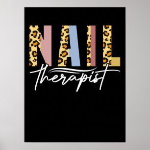 Poster Nail Therapist Nail Salon Nail Tech Nail