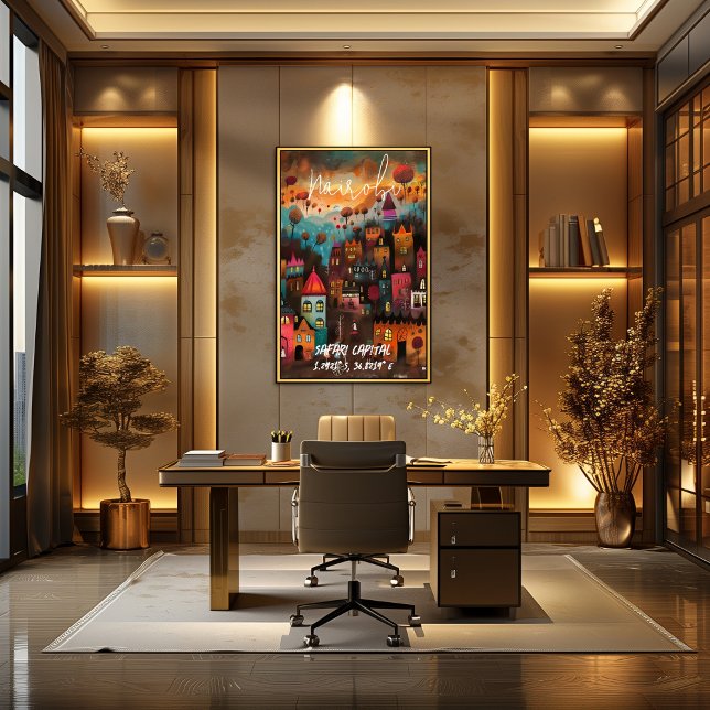 Póster Nairobi: Capital del Safari (Criador carregado)