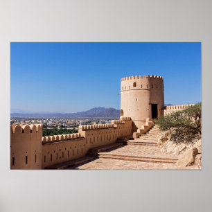Poster Nakhl Fort, Omã