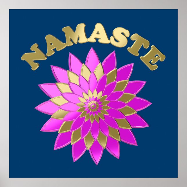Póster Namaste (Frente)