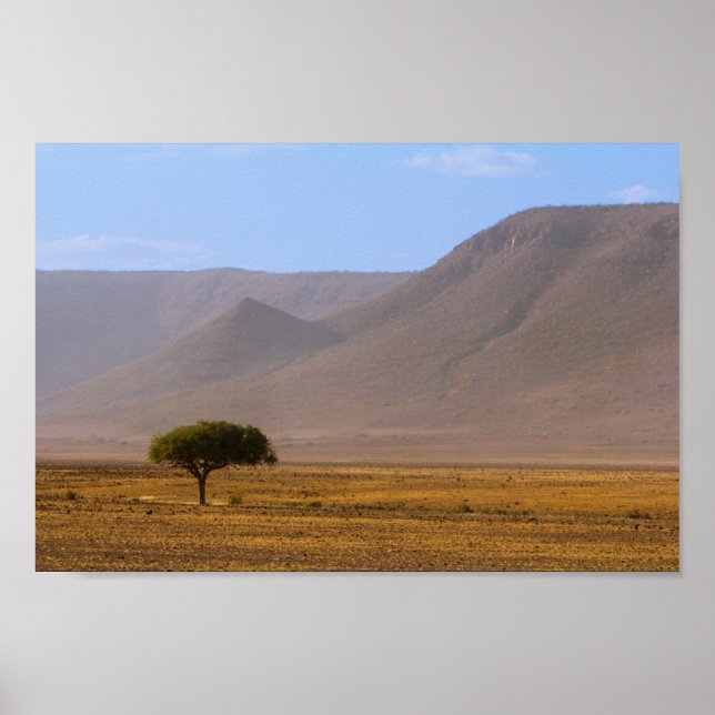 Poster Namíbia África Desert Scenerescage Natureza (Frente)