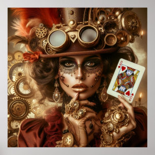 Poster "Namorada" "Linda Rainha do Coração V3