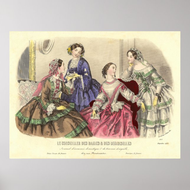 Póster Namoradas de safra por Anais Toudouze (Frente)