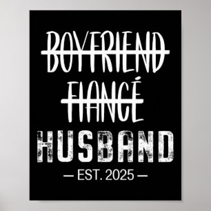 Poster Namorado Fiance Marido Engraçado Casais Novos Ho
