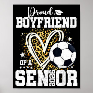 Poster Namorado Orgulhoso De Uma Formatura De Futebol Sen