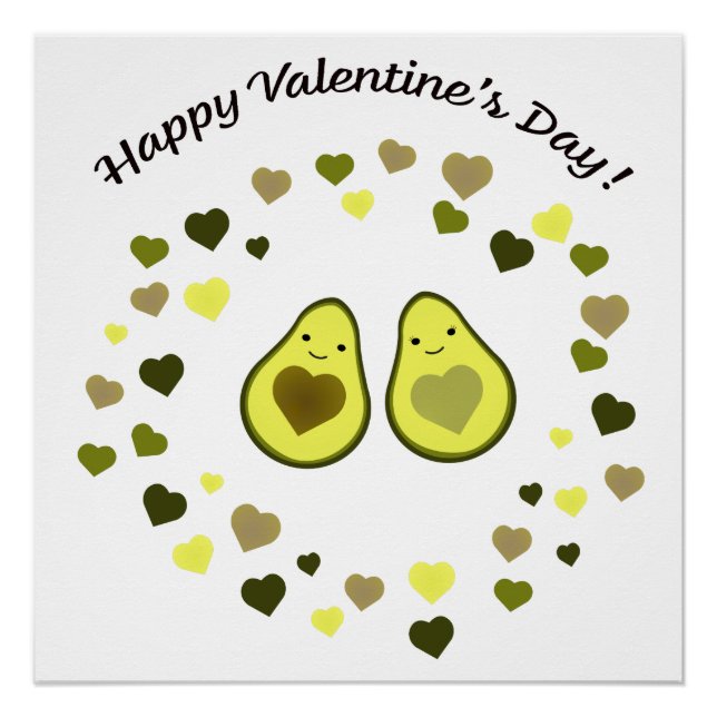 Póster Namorados Avocado (Frente)
