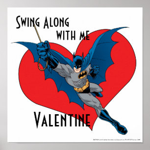 Poster Namorados Batman Swing Comigo