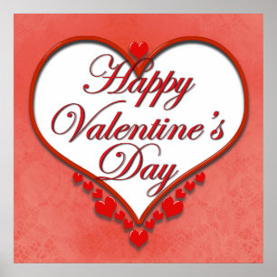 Poster Namorados de Coração com Cama