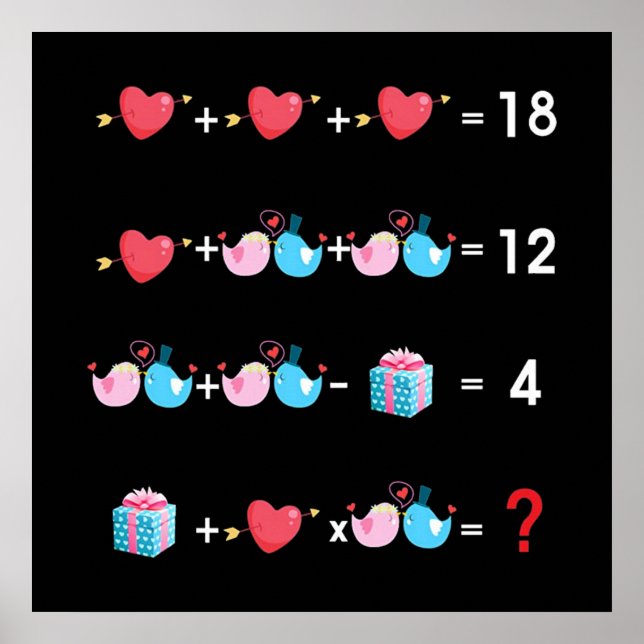 Poster Namorados de Professores de Matemática (Frente)