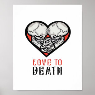 Poster Namorados estéticos até a morte nos fazem parte