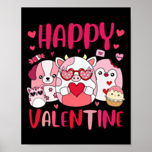 Poster Namorados Feliz Esquadrão Esquadrão Oferece Bonito