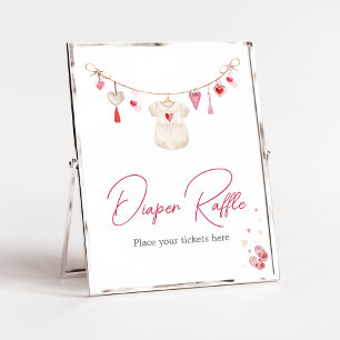 Poster Namorados Swetheart Fralda Raffle