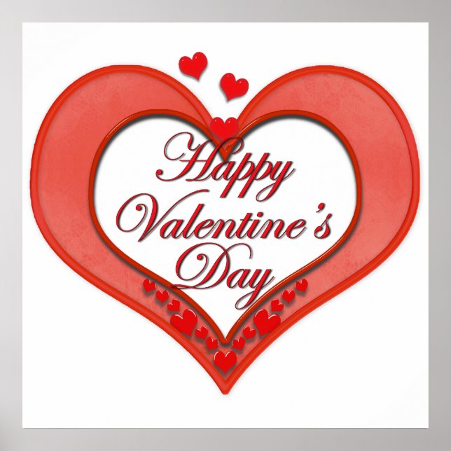 Póster Namorados Vermelho de Beade (Frente)