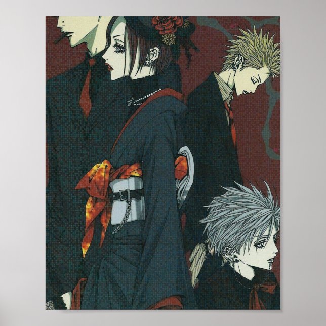 Poster Nana As Pedras Negras Formalwear Spread (Frente)