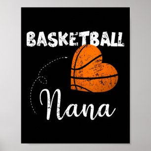 Poster Nana de basquete de basquetebol