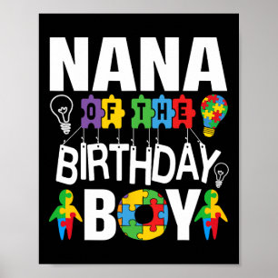 Poster Nana Do Garoto Autismo Avó