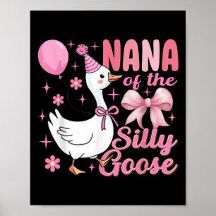 Poster Nana Goose No Aniversário Engraçado Que Correspond