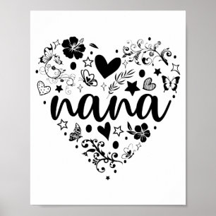 Poster Nana Poster, Nana Heart, Nana Poster, vovó