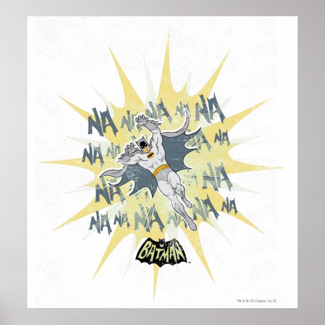 Póster NANANANA Batman Graphic (Frente)