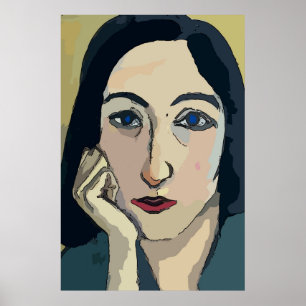 Póster Nancy, Estilo Matisse