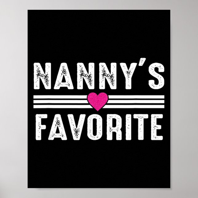 Poster Nanny's Favorite  (Frente)