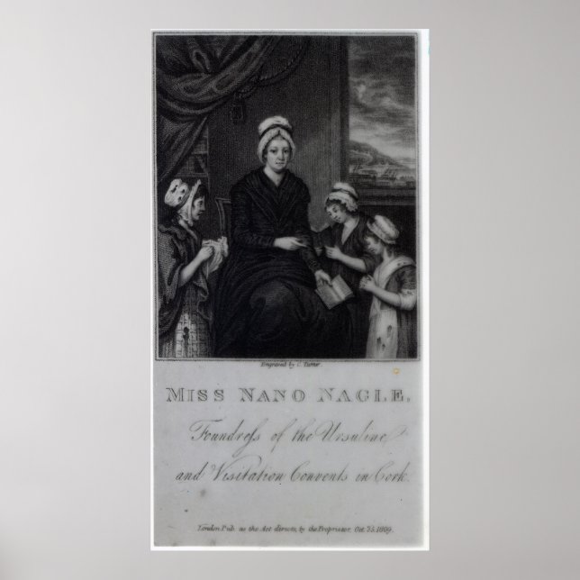 Poster Nano Nagle, 1809 (Frente)