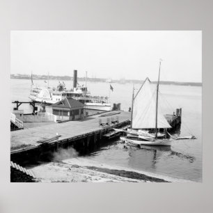 Poster Nantasket at Manhasset, 1904