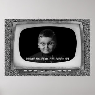 Póster Não ajuste seu aparelho de televisão