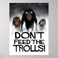 Não alimente os Troll! Meme Internet Engraçado