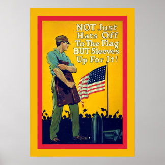 Poster Não Apenas O Chapéu Do Vintage Primeira Guerra Mun