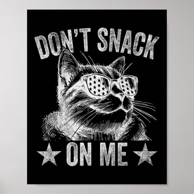 Poster Não brinque comigo Gato 1 (Frente)