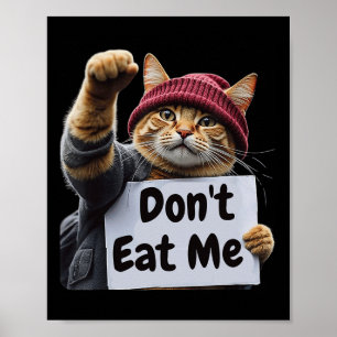 Poster Não Comam Meus Gatos Para Trump 2024 Trump Ou O Bo