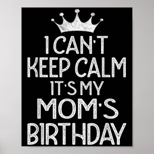 Poster Não consigo ficar calmo É minha Festa de aniversár