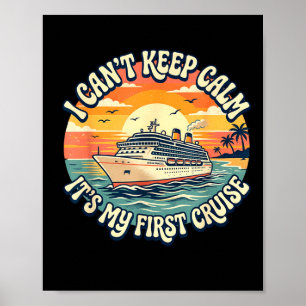 Poster Não consigo me manter calma, é meu primeiro cruzei