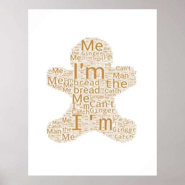 Póster Não consigo me pegar (Frente)