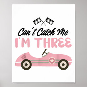 Poster Não consigo me pegar, sou três aniversário de 3 an