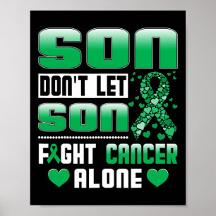 Poster Não Deixe o Filho Lutar Contra o Câncer Sozinho Câ