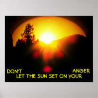 Não deixe o sol se pôr na sua raiva