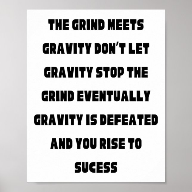 Poster Não deixe que nada o impeça (Frente)