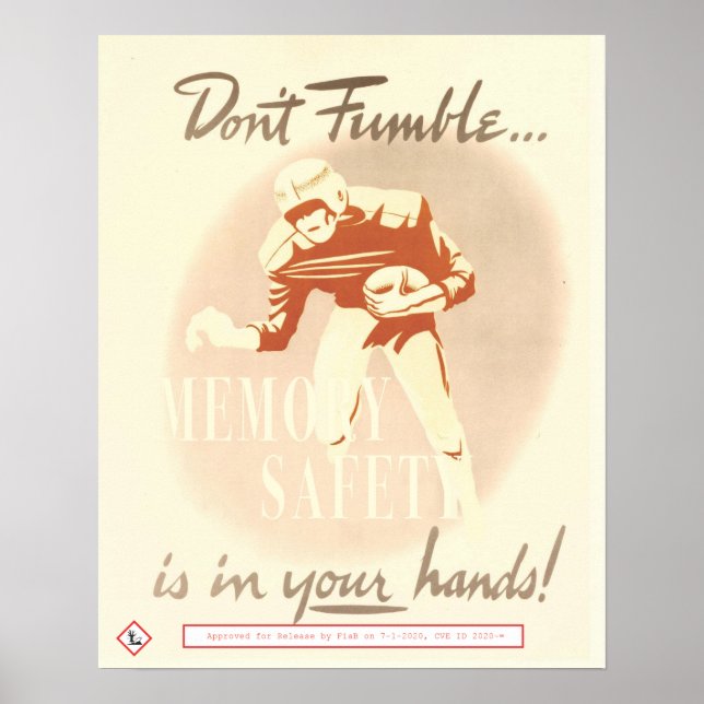 Poster Não desmoronar (Frente)