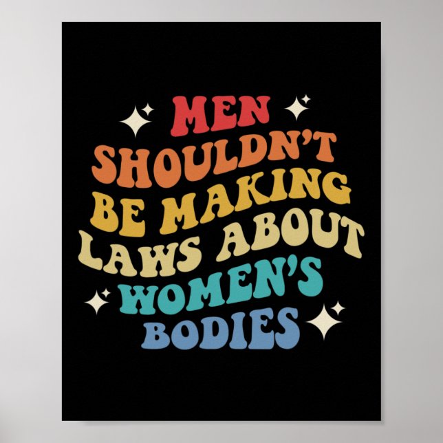 Poster Não deveriam ser leis de Fazer sobre as mulheres C (Frente)