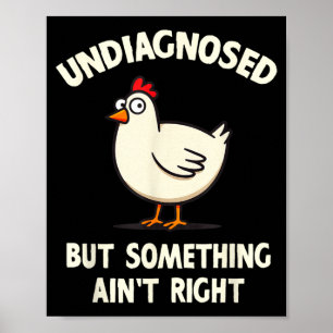 Poster Não Diagnosticado Mas Algo Está Errado Citação Fra