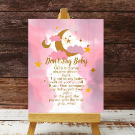 Poster Não digas que o bebê Twinkle Twinkle Pequena Estre