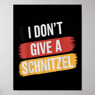 Poster Não Dou Um Schnitzel _1