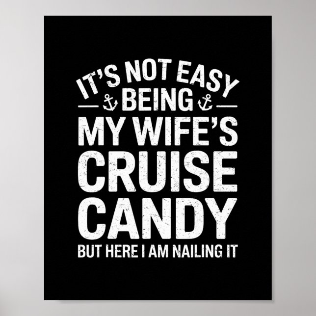 Poster Não é Fácil Ser o Candy de Cruzeiro da Minha Espos (Frente)