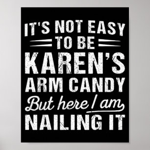 Poster Não é fácil ser o enfeite da Karen, divertido mari