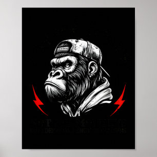 Poster Não É Meu Circo Não São Meus Macacos Eu Conheço To