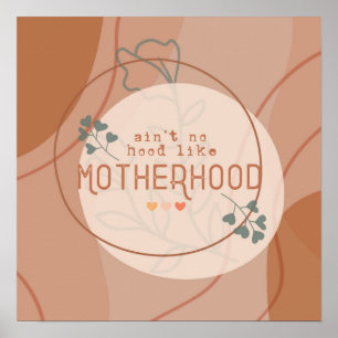 Poster Não é um bairro como a arte da decoração da matern