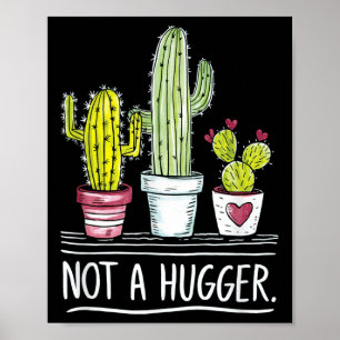 Poster Não É Uma Piada De Cactus Hugger